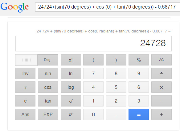 Calculadora de Google